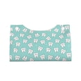 thumbnail image 4 of Lsque Cartoon Teeth1 Printed Long Tissue Box Cover Holder, Facial Paper Organizer Dispenser,Triangle with Bottom Belt, PVC Leather Decorative Organizer, 4 of 9