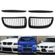 thumbnail image 2 of Negro Mate Parrilla Delantera Rejilla para Coche 2005-2008 E90 E91 325i 328i 335i 330i Berlina, 2 of 9