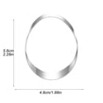 thumbnail image 4 of CJiaWei Stainless Steel Moulds For Baking Christmas Cookies Cakes And Fondant Durable Kitchen Tools For Chefs And Home, 4 of 6