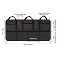 thumbnail image 5 of Bolsa De Almacenamiento Para Asiento Trasero De Coche De Cuero Pu, Organizador Multiusos Para Maletero De Coche, Almacenamiento Automático, Accesorios Interiores Para Coche Cateissary VI004247-00, 5 of 5