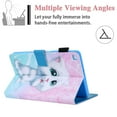 thumbnail image 4 of SM-T220/SM-T225 Case and Cover with Pen Slot, Galaxy Tab A7 Lite 8.7" Case 2021, Allytech Cute PU Leather Multi-Angle Viewing Stand Full Body Protective Wallet Card Pocket Case, White Kitten, 4 of 6