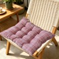 thumbnail image 4 of Plaid Thickened Chair Cushion, Washable Checkered Seat Pad for Dining Chair, Kitchen, Home Office, Bench and Everyday Indoor Seating, 4 of 6