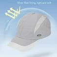 thumbnail image 4 of EMF Radiation Protection Cap Anti Radiation Cap Adjustable Wide Application Fashionable for Cell Phones Computers Signal Towers with Looped Silver Fiber Shielding and Skin Friendly, 4 of 7