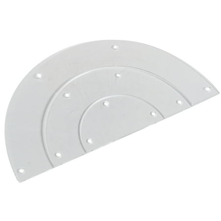 

3-Tier Clear Acrylic Semicircle Round Cupcake Dessert Display Stand