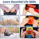 thumbnail image 3 of Tablero ocupado, tablero sensorial de habilidades básicas para niños pequeños Aprende a mejorar las habilidades motoras finas Juguetes educativos tempranos Montessori Afortunado Sencillez, 3 of 5