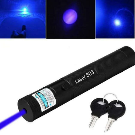 50 Miles High Power Laser Pointer Pen Blue 532nm Beam Light (Battery Not (Best High Power Laser Pointer)