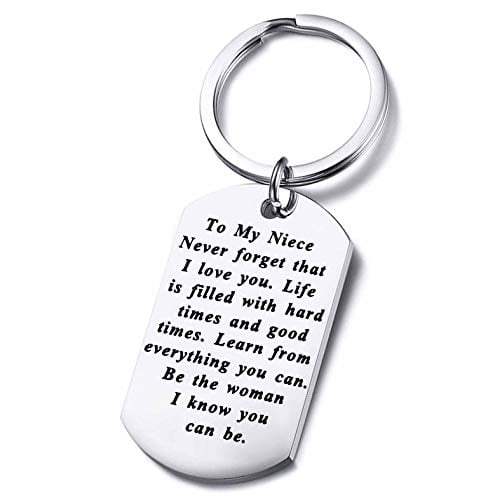 Gift Ideas for Her Him Keyring Keychain NANNA MUM DAD BROTHER UNCLE NIECE AUNT 