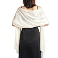 thumbnail image 1 of Bridesmaid Wrap Solid Color Smooth Ladies Pure Color Anti-Sun Bride Shawl for Wedding, 1 of 10
