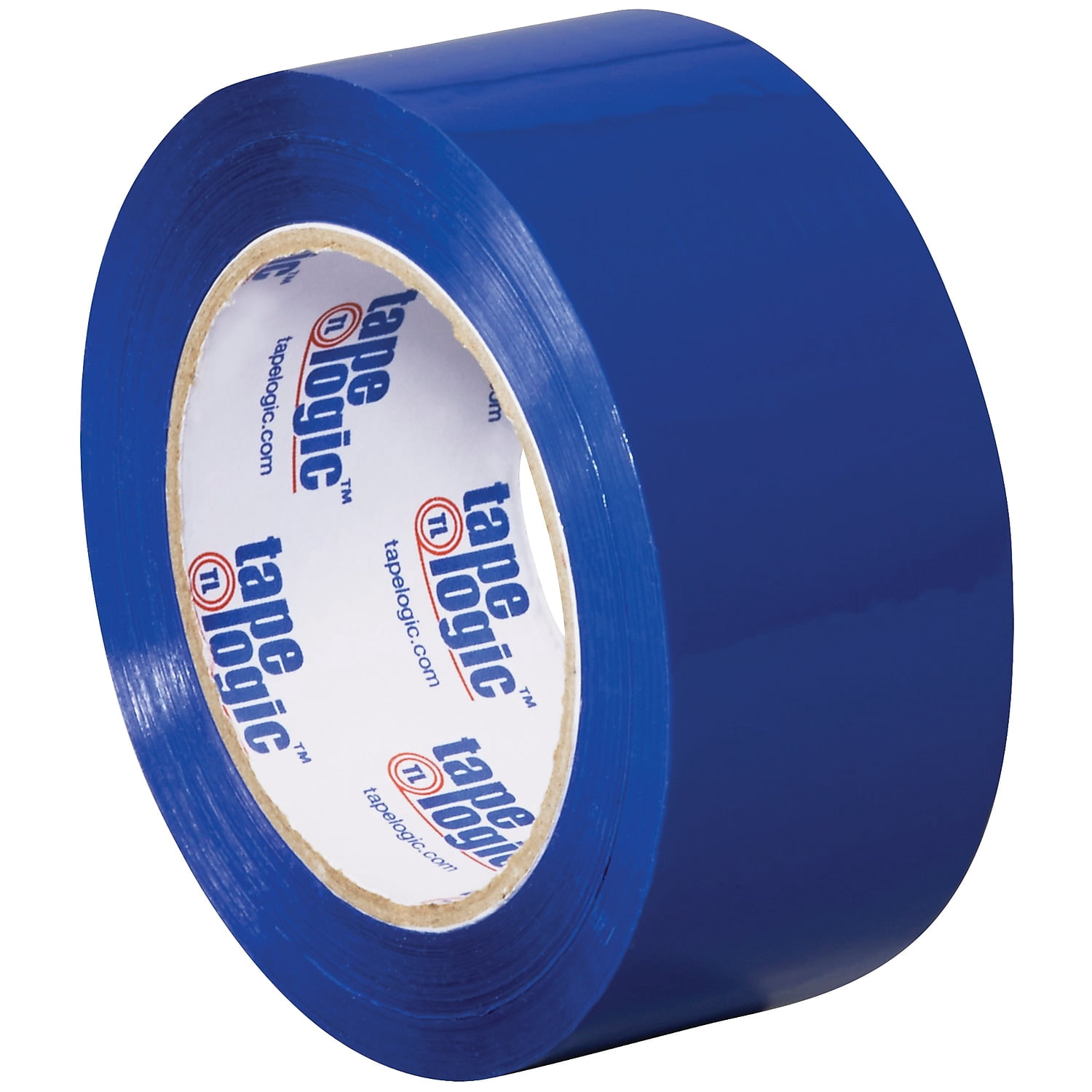 Tape Logic® Carton-Sealing Tape, 3" Core, 2" x 110 Yd, Blue, Pack Of 18