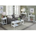 thumbnail image 4 of Pemberly Row Table de Hall Moderne / Contemporain en Fini Bois Blanc, 4 of 5