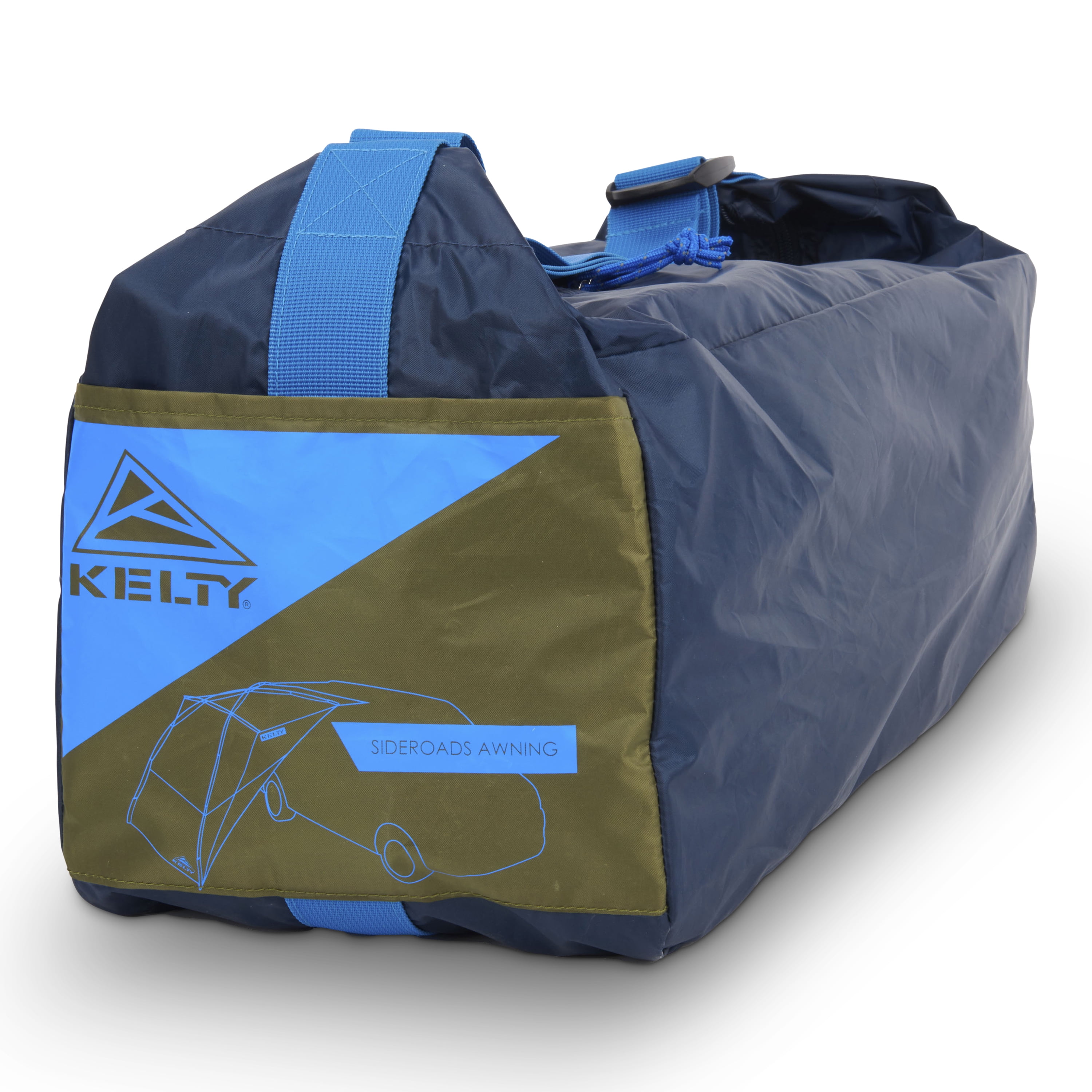 Kelty | Sideroads Awning Annex, Compact Overlanding Camping Shelter - Navy/Winter Moss