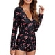 thumbnail image 4 of Txlixc Camisón de Navidad femenino con cuello en V Txlixc moda, 4 of 7