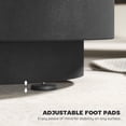 thumbnail image 5 of HOMCOM 2.6 Gal Outdoor Cooler Side Table with Ice Bucket Lid Charcoal Gray, 5 of 8