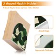 thumbnail image 5 of Yayeee Napkin Holder for Table Kitchen Paper Tissue Organization, Black Abstract, 5 of 8