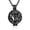 Black, variant on Personalize Family Tree Leaves Keepsake Pendant with Small Urn Necklace for Cremation Ashes Perfume Dry Flower Holder Memorial Jewelry