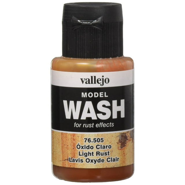 Wash Vallejo Light Rust 35 ml para superficies resistentes a la intemperie