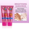 thumbnail image 3 of Rose Sunscreen Cream SPF90 PA+++ Tinted Sunscreen Moisturizing Sun Cream for Face & Body, 3 of 5