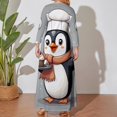 thumbnail image 4 of Large Size Chef Penguin Cupcake Long Sleeved Dress Women Dress for Parties Elegant Chic Evening Dresses, 4 of 7