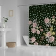 thumbnail image 3 of Coolnut Bath Shower Curtain Liners 72"x72", Small Wild Flowers Polyester Waterproof with 12 Curtain Hooks Bathroom Accessories Decoration, 3 of 6