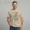 thumbnail image 2 of Men's Jurassic Park Vintage Dinosaur Stampede  Graphic T-Shirt, 2 of 9