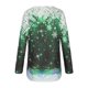 thumbnail image 5 of Pntutb Blusa de manga larga con estampado de cuello redondo informal de moda navideña para mujer Pntutb Pntutb-6406, 5 of 6