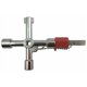 thumbnail image 4 of Llave universal multifuncional, llave triangular para armario eléctrico, llave cuadrada, armario eléctrico de tren, herramienta manual para ascensor, 4 of 5