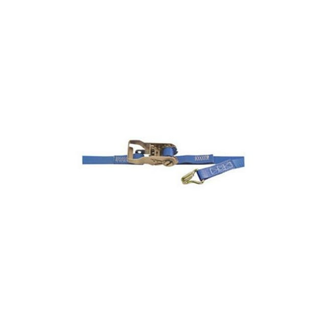 Kinedyne 711281-45PK 1 x 12 ft. Utility Ratchet Strap With Wire Hooks