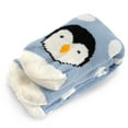thumbnail image 3 of BambooMN Extra Thick Cozy Fuzzy Animal Thermal Cabin Plush Fleece-lined Knitted Crew Socks, 3 of 6