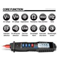 thumbnail image 5 of Digital Multimeter Pen Type Meter 4000 Counts with Non Contact AC/DC Voltage Resistance Capacitance ,High&Low Sensitivity, 5 of 6