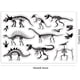 thumbnail image 2 of Sellos de silicona transparentes de dinosaurios, sellos de goma de dinosaurios, sellos de PVC de dinosaurios, 2 of 7