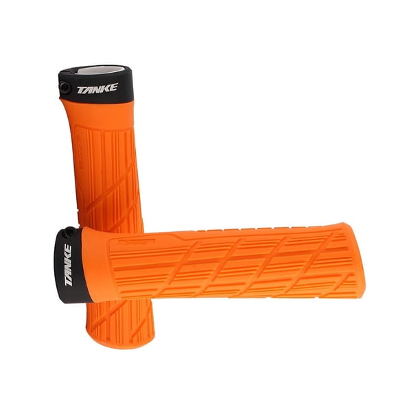 Eigraketly De cubiertas para manillar de bicicleta, empuñaduras de accesorios absorbentes de golpes, resistentes al desgaste, buena estabilidad, Ciclismo Naranja Eigraketly OD028099-03