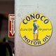 thumbnail image 3 of Placa Metal Vintage Pintura Hierro Redonda Gasolina Arte Pared Bar para El 30x30cm, 3 of 8