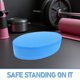 thumbnail image 3 of HAMPPLIES Balance Pad Oval Azul De Tpe Con Superficie Antideslizante Para Yoga Y Entrenamiento De Estabilidad, 3 of 6