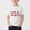 White, variant on NAISIBABY Boys Graphic T-Shirt, Short Sleeve Crewneck Summer Fashion Kids Casual T-Shirt Red Size 7