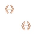 thumbnail image 1 of Minnieouse Anillo para pezones con barra, decoración de cuerpos pequeños de Metal, accesorio de joyería, Piercings para senos, elegante para el tipo 8 2piezas Minnieouse CBP271225, 1 of 6
