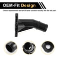 thumbnail image 4 of Conjunto de Carcasa de Termostato de Refrigerante del Motor Unique Bargains No.256312B051 para Hyundai Accent 2012-2017 para Kia Forte 2014-2018 Plástico Negro 1 Pc, 4 of 6