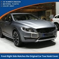 thumbnail image 3 of Cubierta del gancho de remolque del parachoques delantero derecho de Unique Bargains, tapa de gancho de remolque gris, adecuada para Volvo S60 2014-2018 No.39820294, 3 of 6