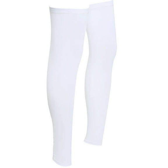 URTERYSER Woman Silk Ice for Sun for Protection Leg Sleeve Riding Outdoors Ladies Sports in Tube Socks Accessories White