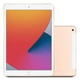 thumbnail image 2 of Restored Apple iPad 8th Gen A2428 (WiFi + Cellular Unlocked) 128GB Gold (Refurbished), 2 of 3