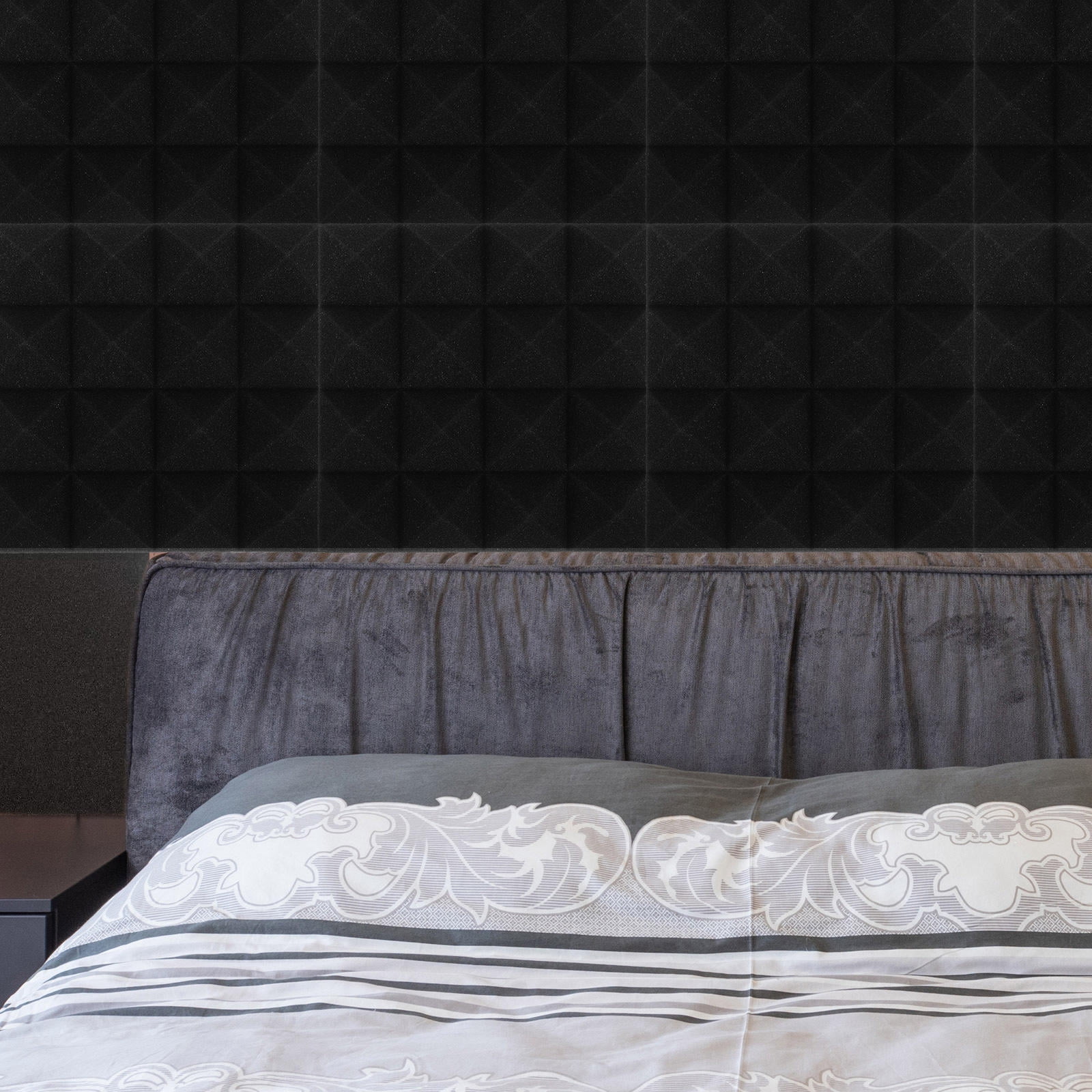 Masteelf HOMEMAXS 12pcs Indoor Soundproof Panels for Acoustic and Bedroom Soundproofing