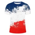 thumbnail image 5 of Yanghang Men Tops Mens T-Shirts Summer Fashion Casual Men'S Round Neck Printed T-Shirt Top Hawaiian Shirt For Men, 5 of 5