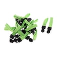 thumbnail image 4 of Abbracc 20Pcs Metal Zipper Silder with Grip Webbing Cord Zip Puller Fixer Replacements Green, 4 of 8