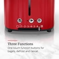 thumbnail image 2 of Russell Hobbs TR9150RDR Grille-Pain à 2 Tranches de Style Rétro - Rouge, 2 of 5