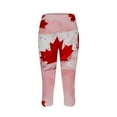 thumbnail image 5 of MIASHUI Leggings Imprimés Mode Décontractée pour Femmes Pantalon Confortable pour un Ajustement Extensible et un Port Confortable Style Quotidien Rose,TG, 5 of 5