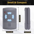 thumbnail image 2 of 4PCS Garage Door Remote Control mitter for HORMANN HSM4-868 HSE2-868 HS4-868 HSM2-868 868MHz Ga, 2 of 5