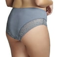 thumbnail image 2 of Sculptresse by Panache Roxie Highwaist Brief (9582),2XL,Slate Blue, 2 of 3