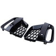 thumbnail image 6 of 2Pcs Front Bumper Fog Light Grilles Fog Lamp Covers Vent Grill Air Duct Grille Cover Frames Compatible for BMW X3 2018-2021 Replace 51118092758 51118092757, 6 of 15