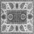 thumbnail image 1 of Ahgly Company Indoor Square Abstract Gray Modern Area Rugs, 5' Square, 1 of 4