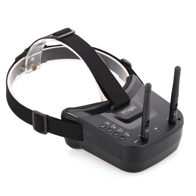 5.8G 40CH anteojos dobles FPV Gafas Video Gafas para RC Racing Drone Quadcopter Irfora Gafas RC