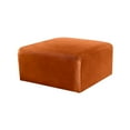 thumbnail image 5 of Meridian Furniture Arc Cognac Velvet Ottoman, 5 of 8